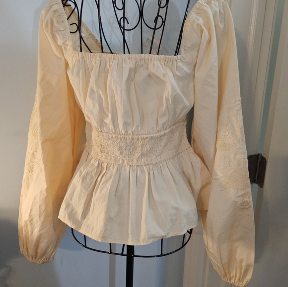 Christy Dawn Sammi Blouse Pomegranate size S Small - Picture 5 of 7